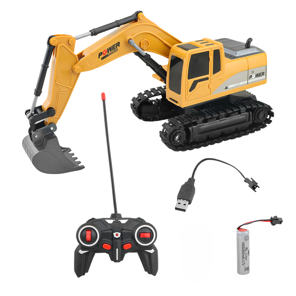 Digger Excavator Riding Toys Ride-On Car Toy Truck Toddler