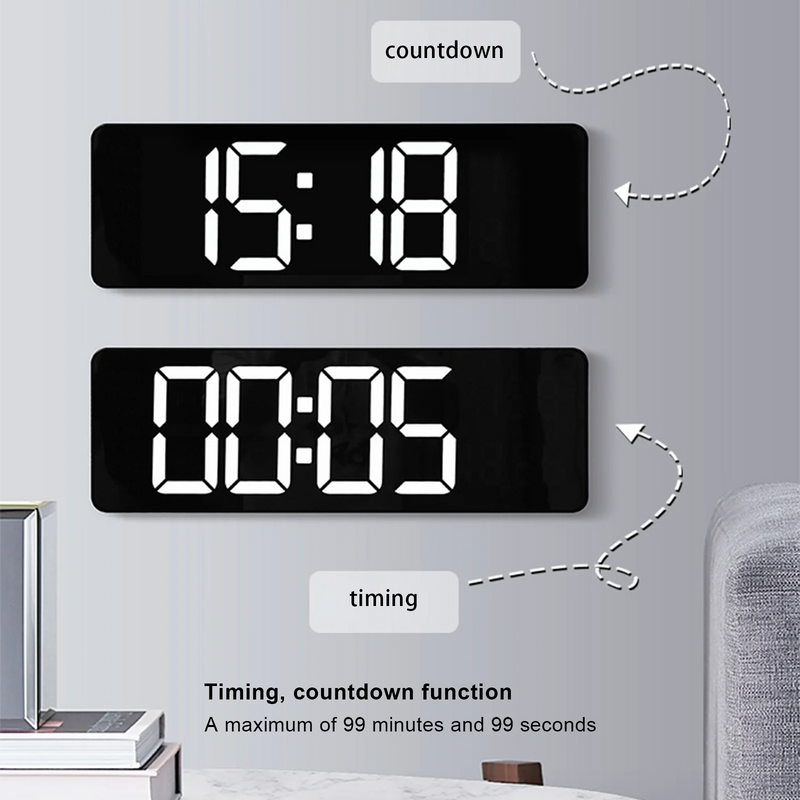 Digital Wall Clock 16 inch Large