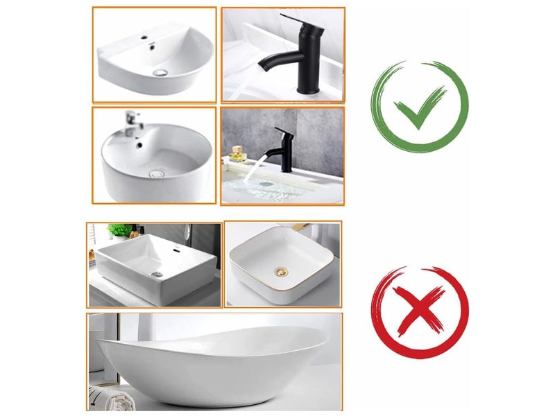Modern bathroom basin mixer tap in black stainless steel