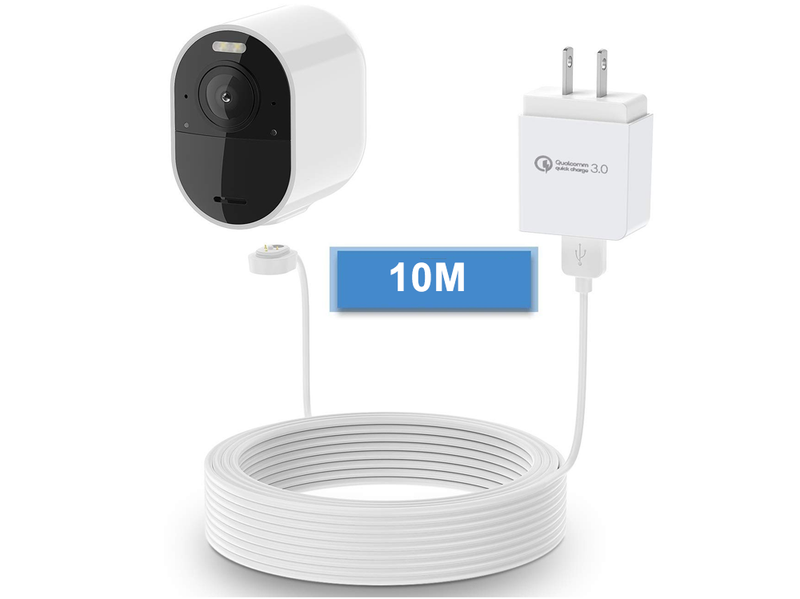 Charger Cable for Arlo Pro 3 Pro 4 Pro 5S Ultra 1 Ultra 2 Go 2