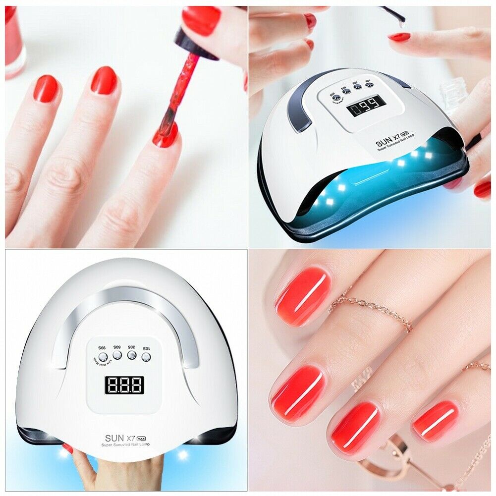 120W LED Light UV Nail Dryer compact size for home use