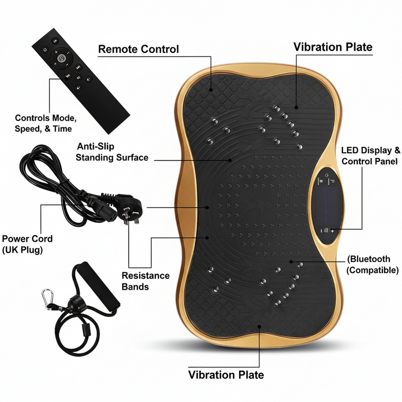 Vibration Plate Exercise Machine