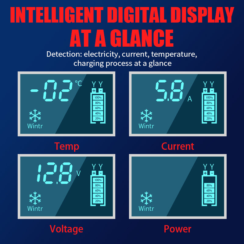 Car Battery Charger 12V 6A