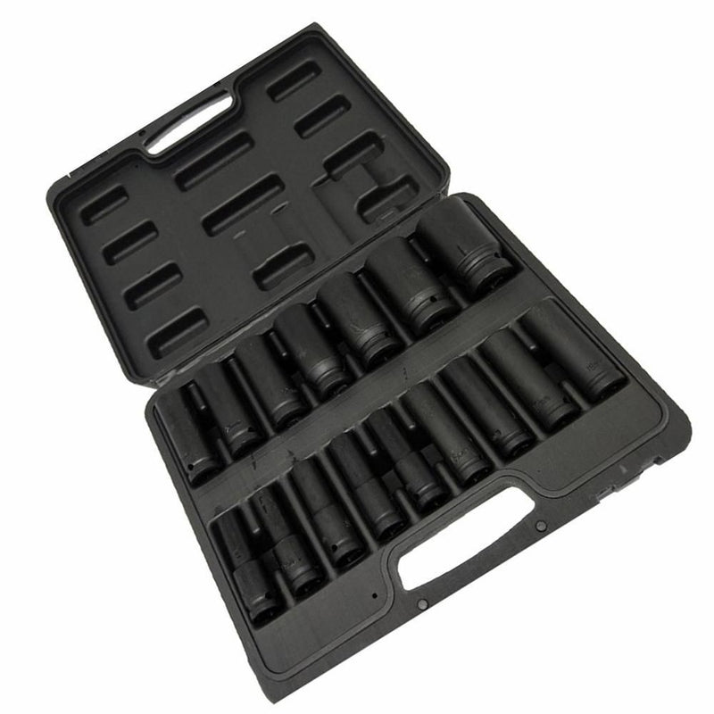 16 PCS Deep Impact Socket Set