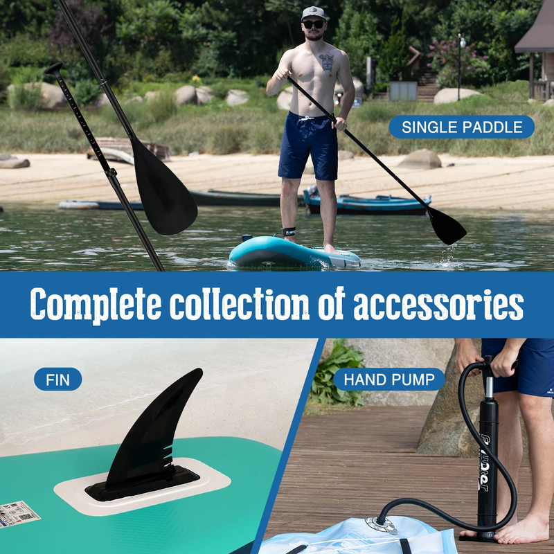 11ft' Inflatable Stand Up Paddle Board Surfboard SUP