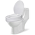 Raised Toilet Seat With Lid