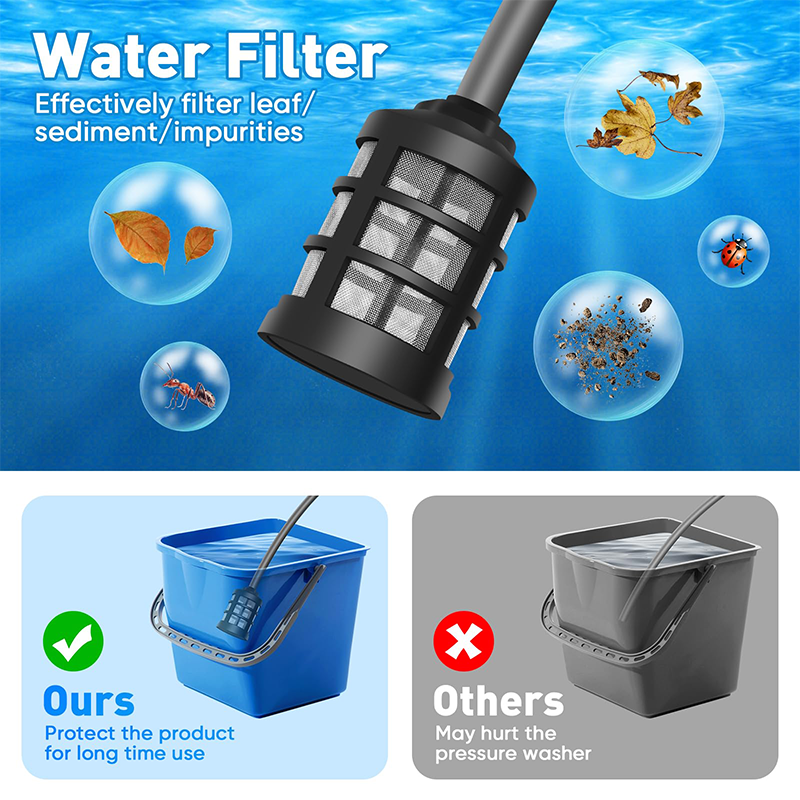 Pressure washer car washer kit cleaning garden tools with mist spray