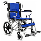 Self propelling folding wheelchair