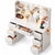 Ziva LED Dressing Table - White