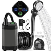 Portable Shower Kit Camping Shower Kit with Bucket