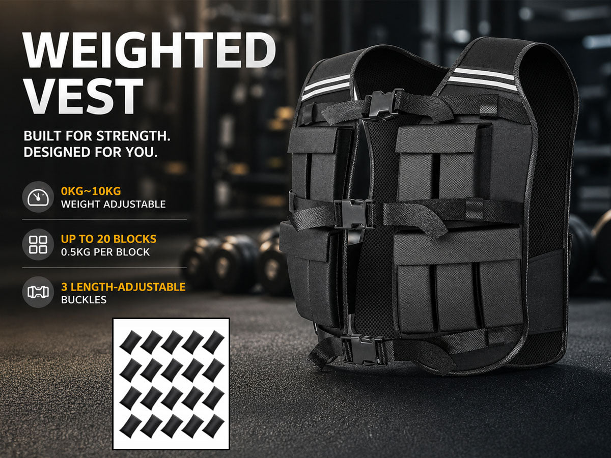 Sport Weighted Vest Workout Equipment 10kg