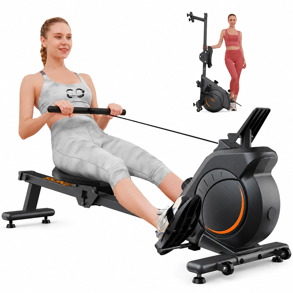Adjustable Aerobics Rowing Machine – Resistance Home Fitness Rower