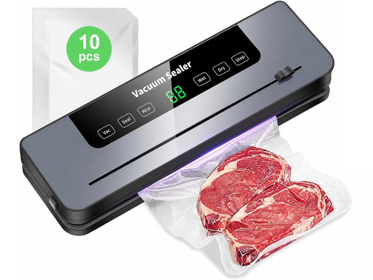 Vacuum Food Sealer Machine with Built-In Cutter