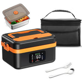 Portable Self Heating Electric Lunch Box Food Warmer