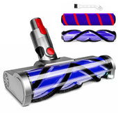 LED Vacuum Head for Dyson V7 V8 V10 V11 V15 with 2 Rollers