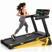 Home Gym Fitness Foldable Treadmill - Incline