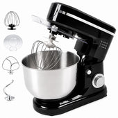 1000W Electric Stand Mixer – 5L Bowl, 6-Speed Multifunctional Mixer with Baking Accessories