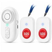 Wireless Caregiver Pager SOS Call Button for Patients Elderly Pregnant Disabled
