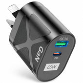 65W 2 Port GaN Super Fast PD Phone Charger