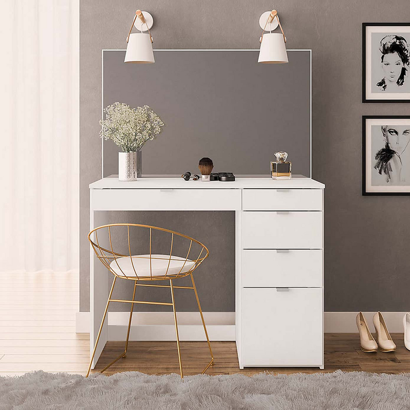 Dressing Table with LED Mirror