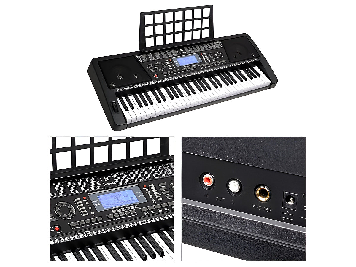 Electronic Keyboard Piano and Piano Stand