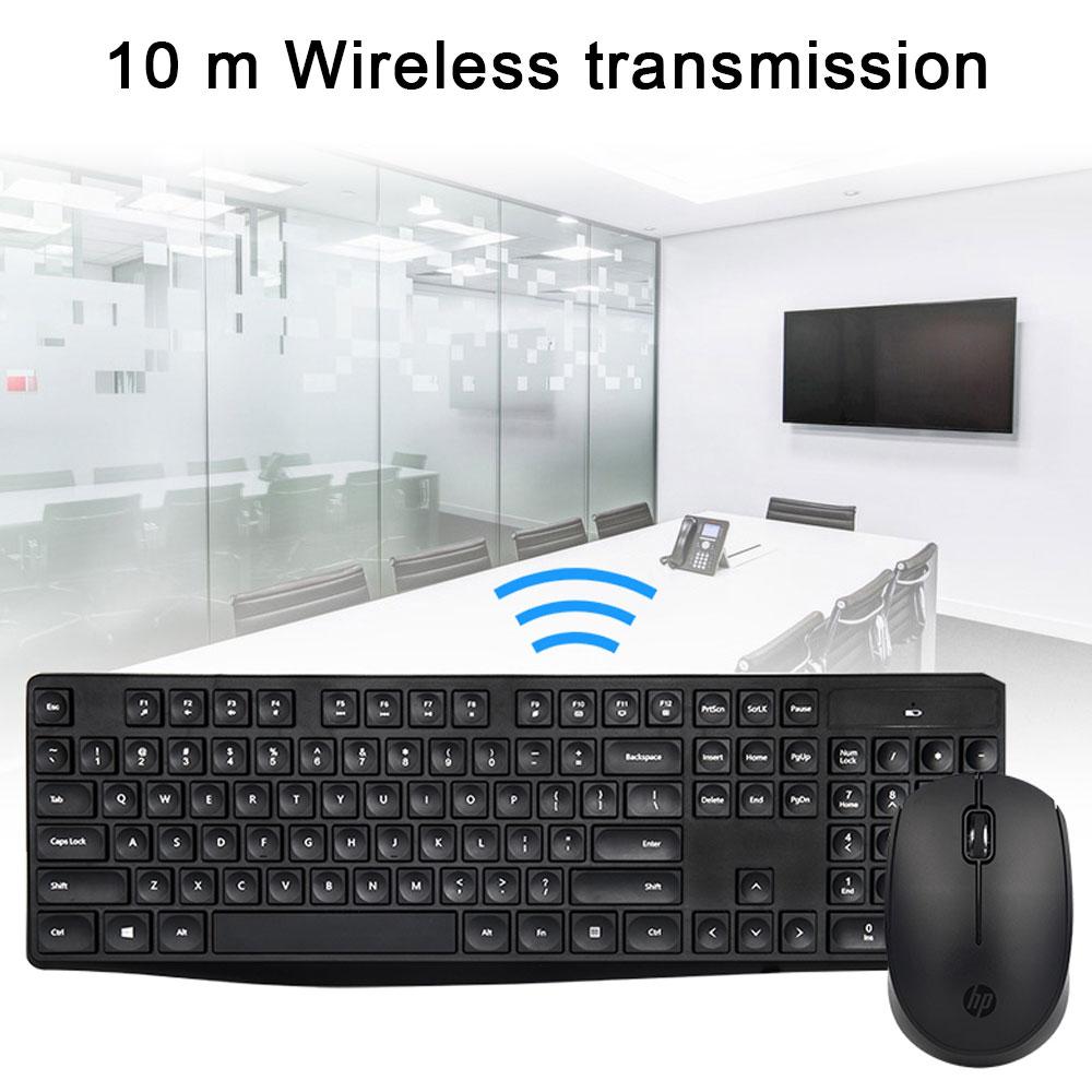 Wireless keyboard and mouse combo packaged ready for use