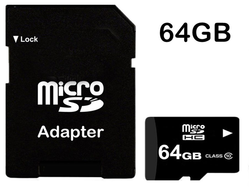 64GB Micro SD Card C10
