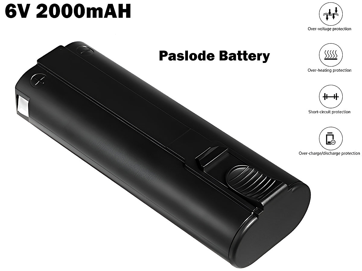 Paslode battery replacement lightweight design at 260 grams