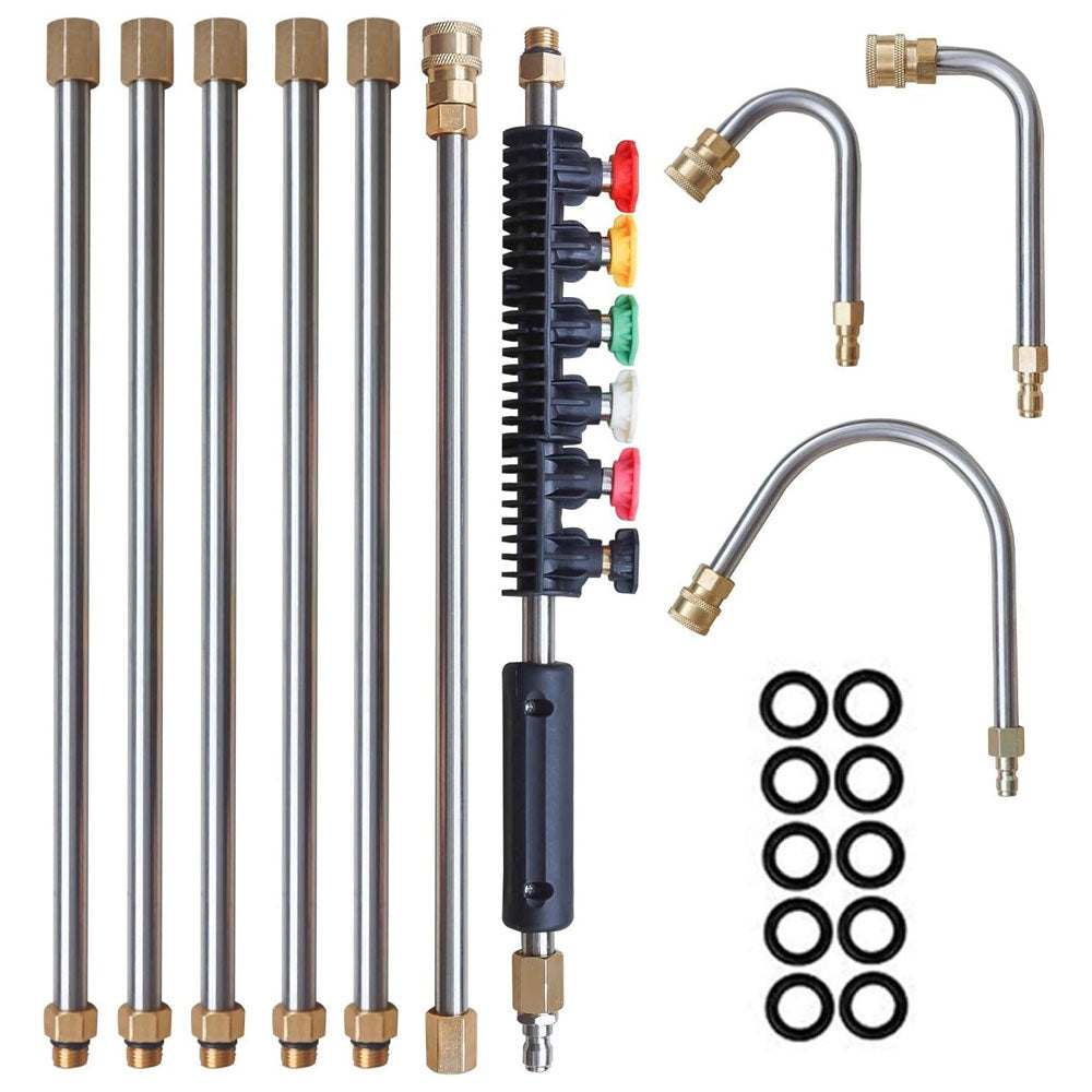 High Pressure Washer Wand Extension Set