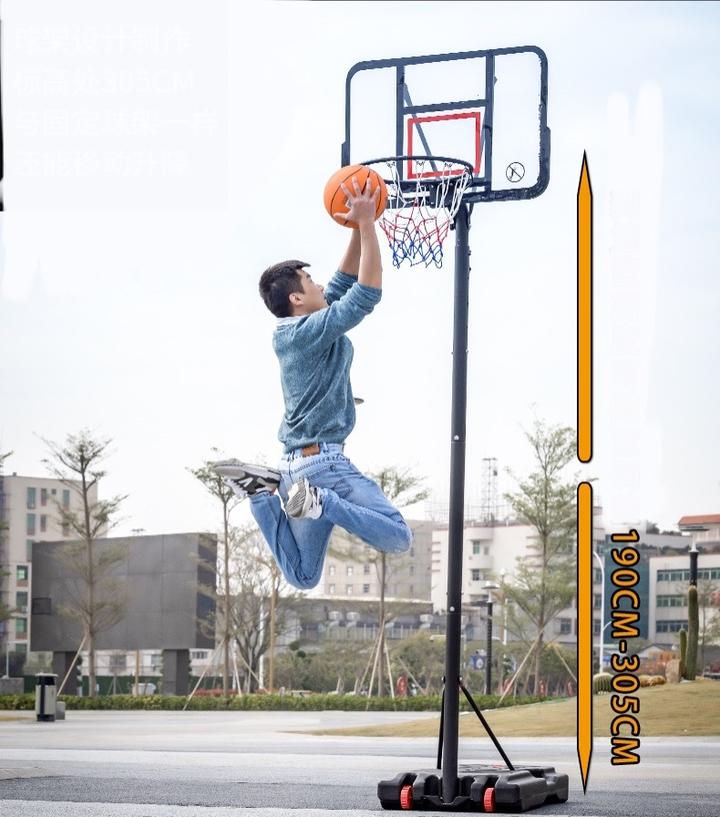 Adjustable Portable Basketball Stand Hoop
