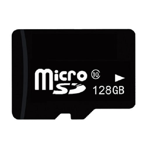 Micro SD Card inserted in a camera memory slot