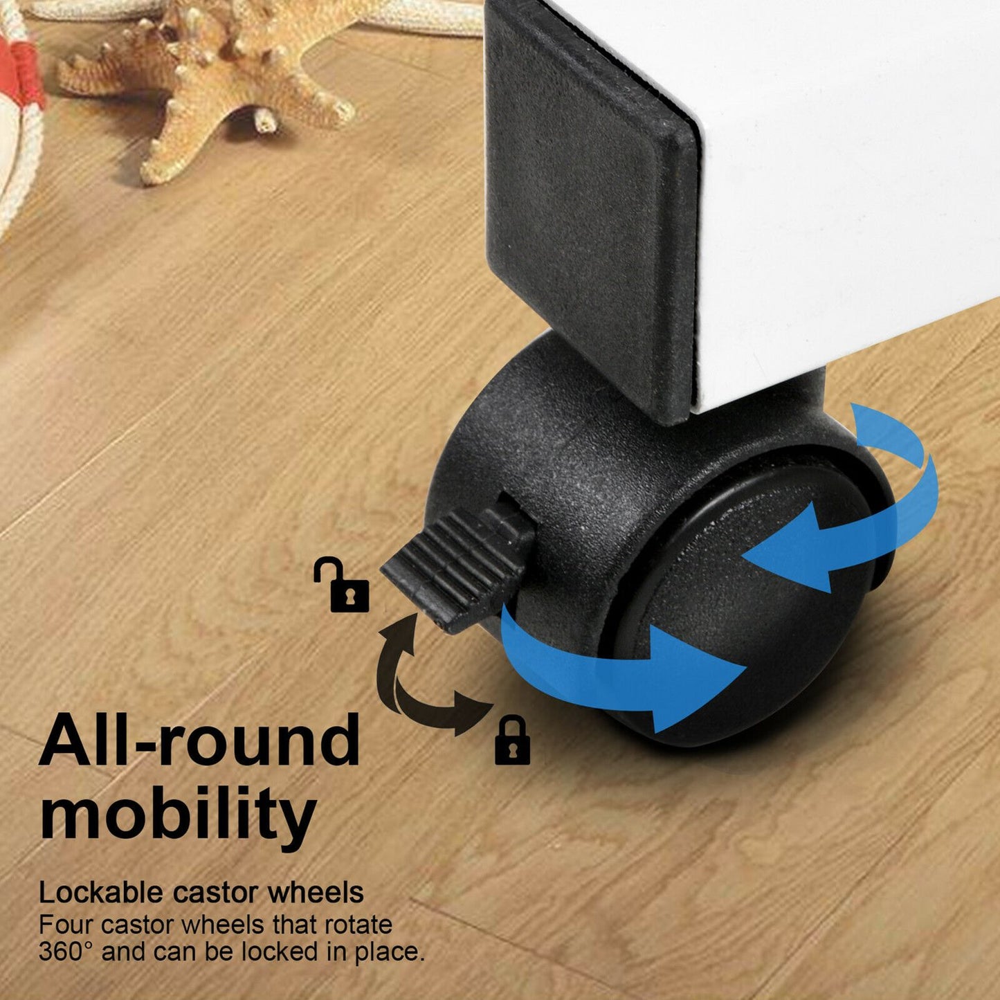 Laptop table desk stand with stationery items in pen holder
