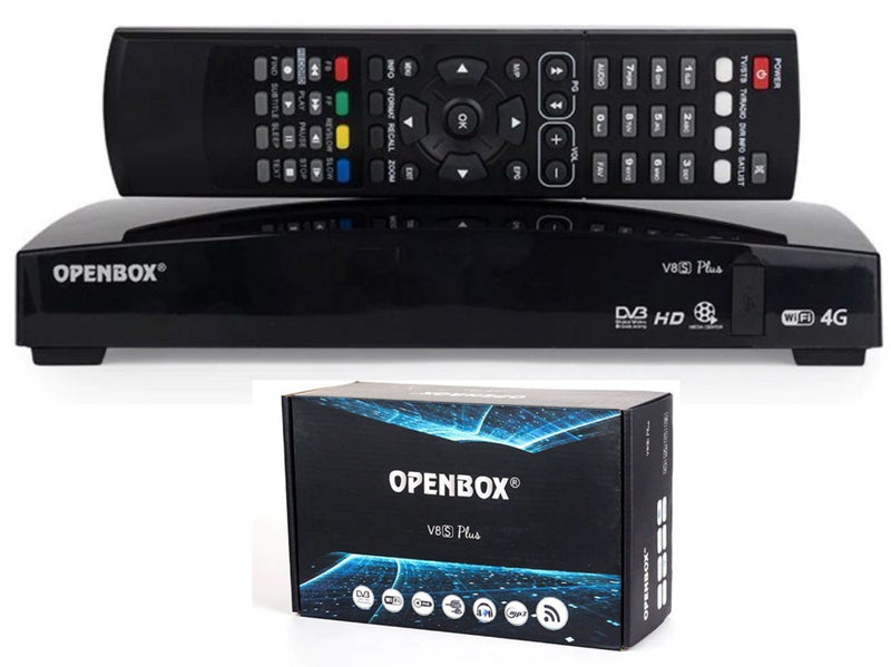 Openbox V8S Plus Satellite Decoder for SKY and FREEVIEW TV
