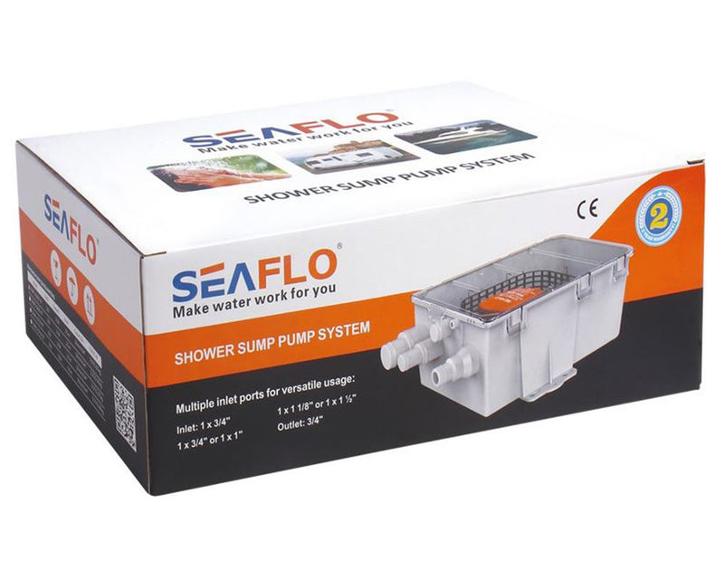 SEAFLO AUTOMATIC SUMP PUMP SHOWER
