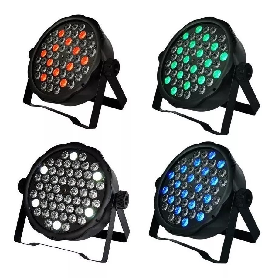 LED stage light disco party light showing compact size and lightweight design