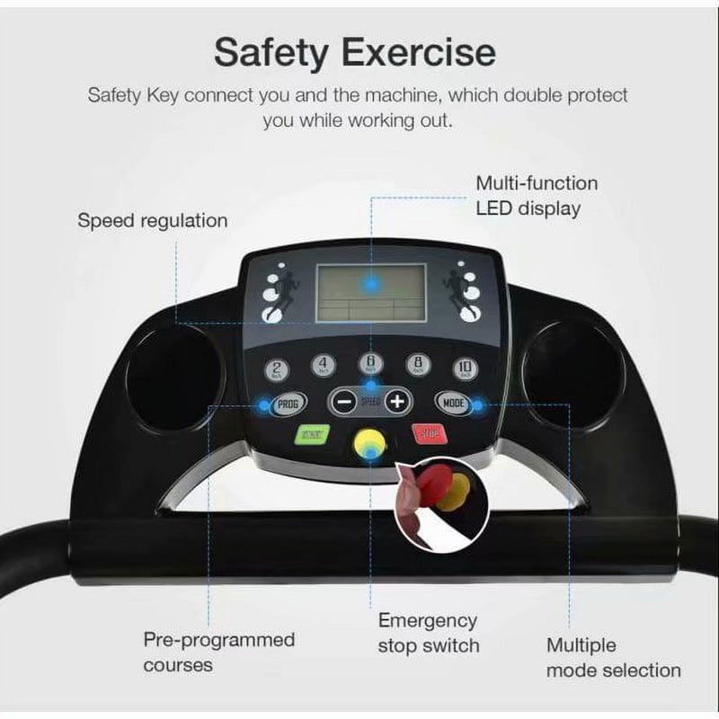 Treadmill Foldable 1-10KM/H