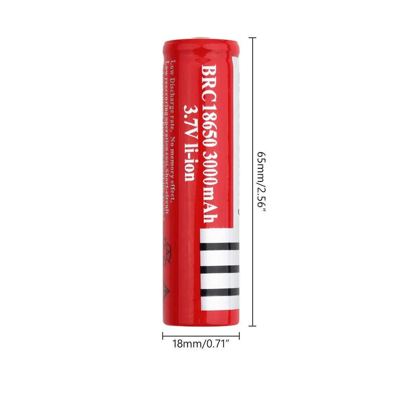 4 x 18650 Battery Rechargeable Battery