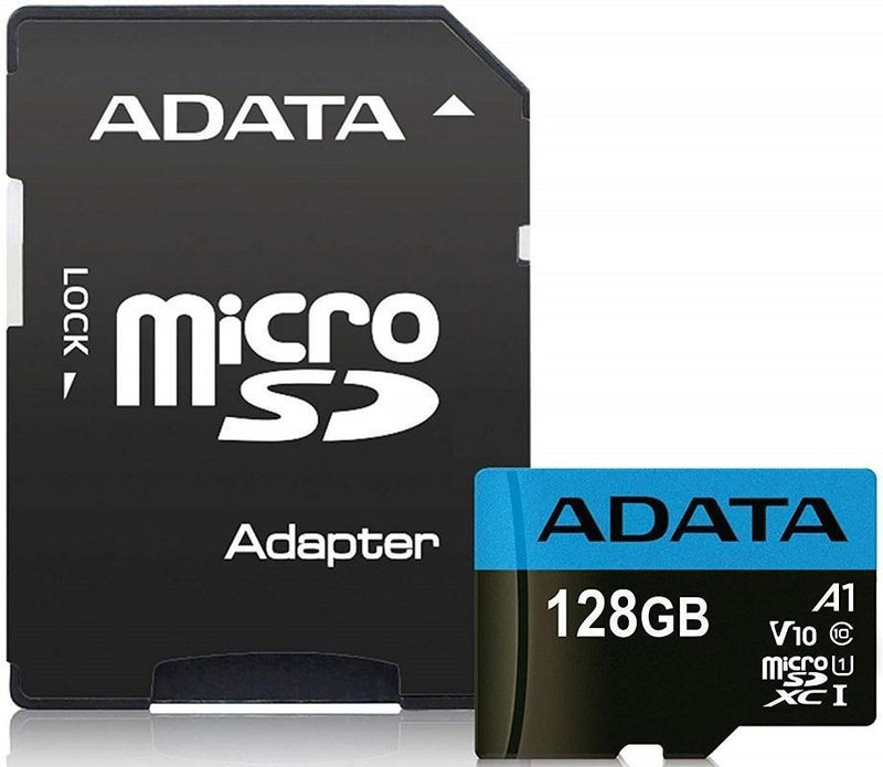 ADATA Premier microSDXC UHS-I A1 V10 Card 128GB + Adapter