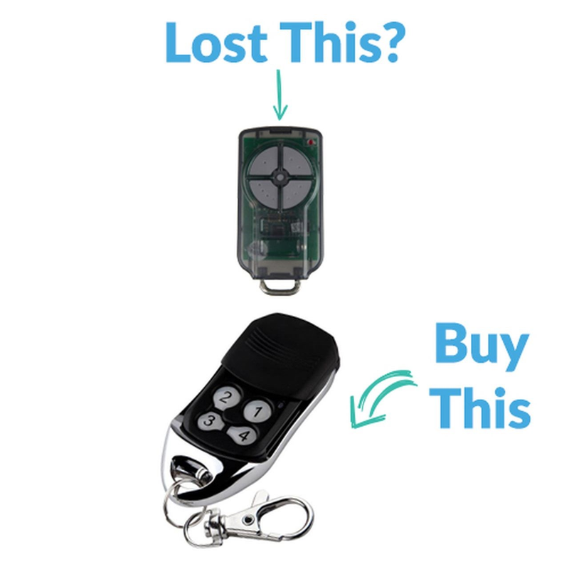 ATA PTX5 V2 TrioCode Garage Door Remote Dominator Replacement