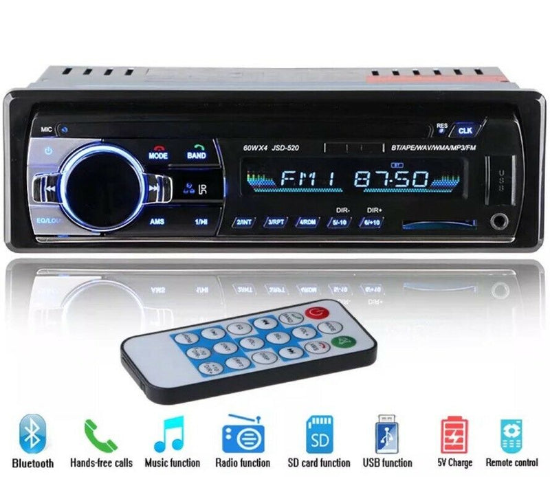Car Stereo JSD-520 Bluetooth SD USB MP3 FM AUX receciver