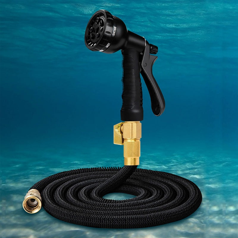 Expandable Flexible Garden Hose Spray Nozzle 75ft