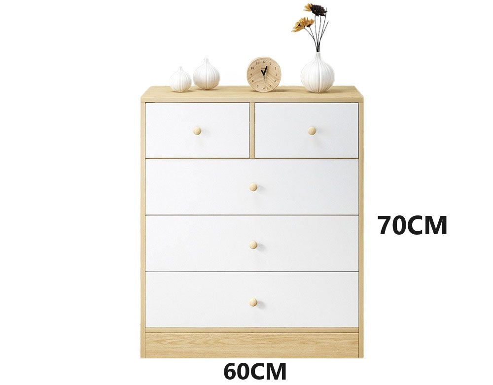 5 Drawer Tallboy showing compact size suitable for small rooms