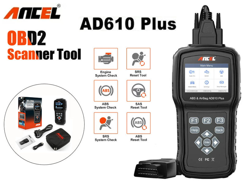 Ancel AD610 OBD2 Scanner