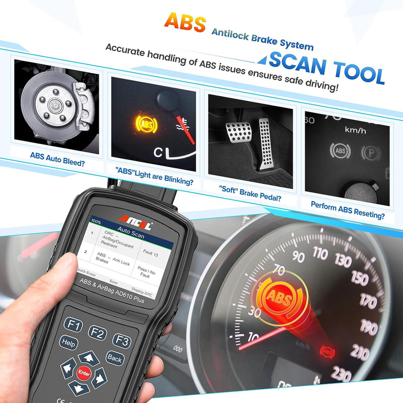 Ancel AD610 OBD2 Scanner
