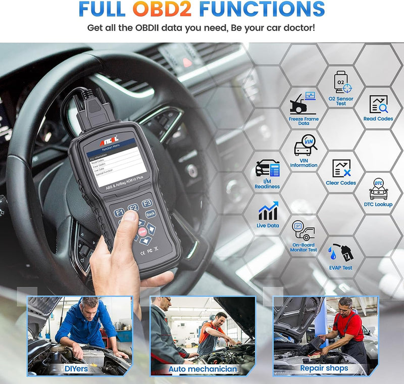 Ancel AD610 OBD2 Scanner