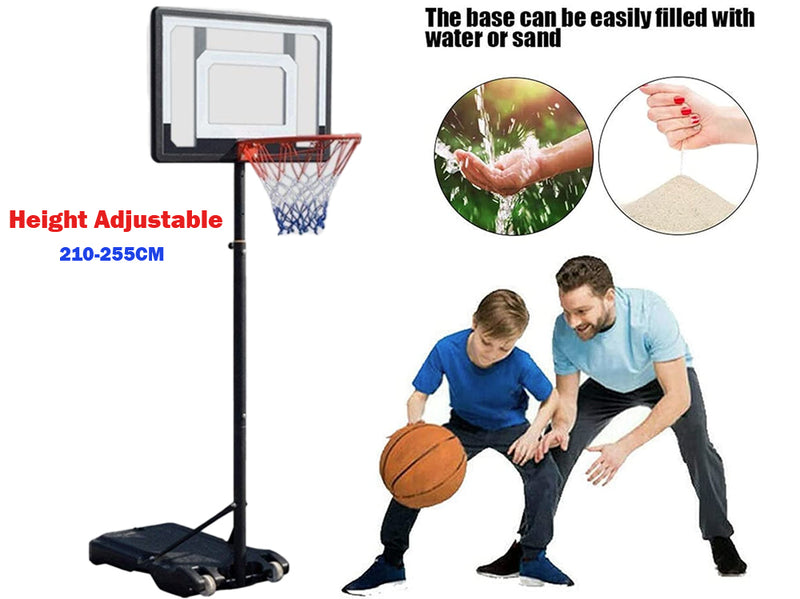 Adjustable Portable Basketball Stand Hoop
