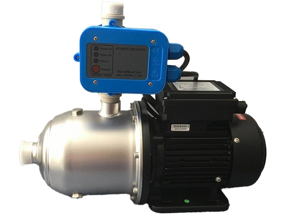 Stainless Steel CBM404-A 1000W Multistage Water Pump Medium Large House Farm