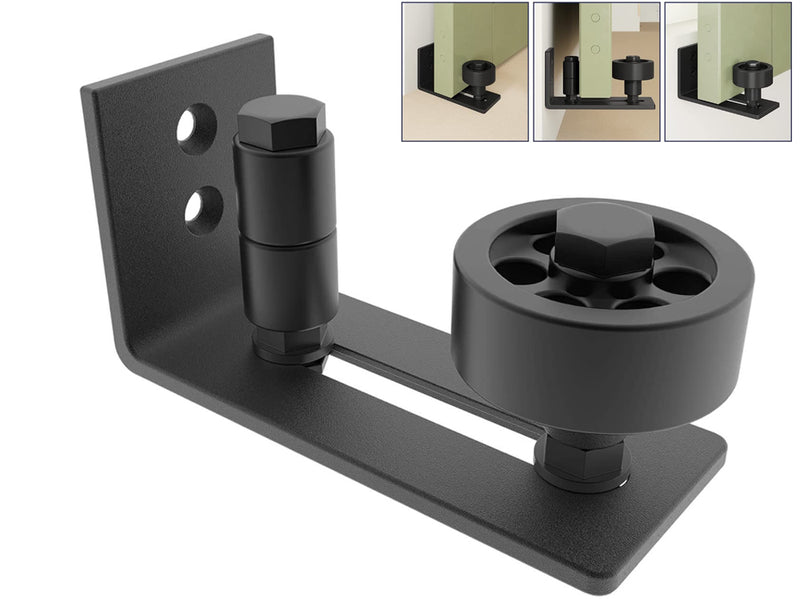 Sliding Barn Door Hardware Bottom Adjustable Roller