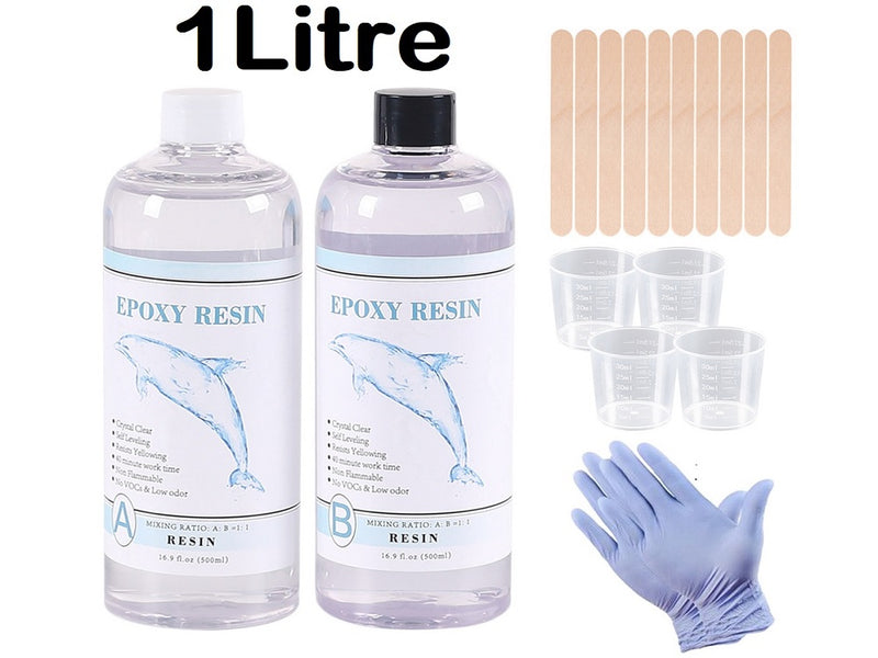 Epoxy Resin 1:1 1000ml Kit