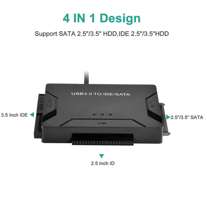USB 3.0 to SATA IDE Hard Drive Converter